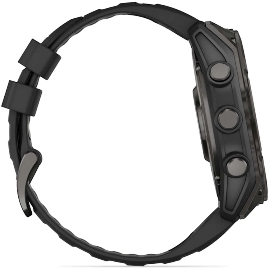 Смарт-часы Garmin Fenix 8 51mm Amoled (010-02905-00) Slate Gray with Black Silicone Band фото 4