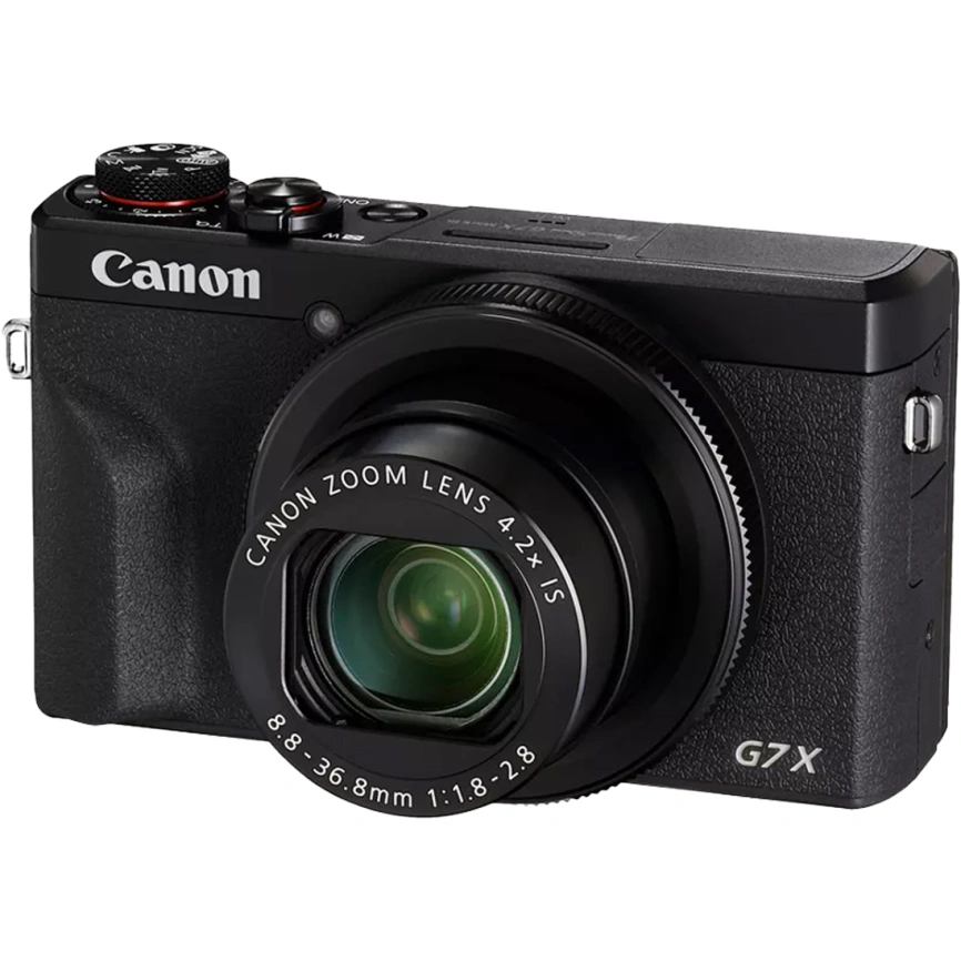 Компактный фотоаппарат Canon PowerShot G7X Mark III Black фото 6