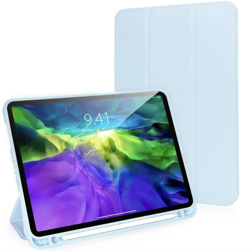 Чехол Gurdini Milano Series для ipad Air 11 (2026) Cloud Blue фото 1