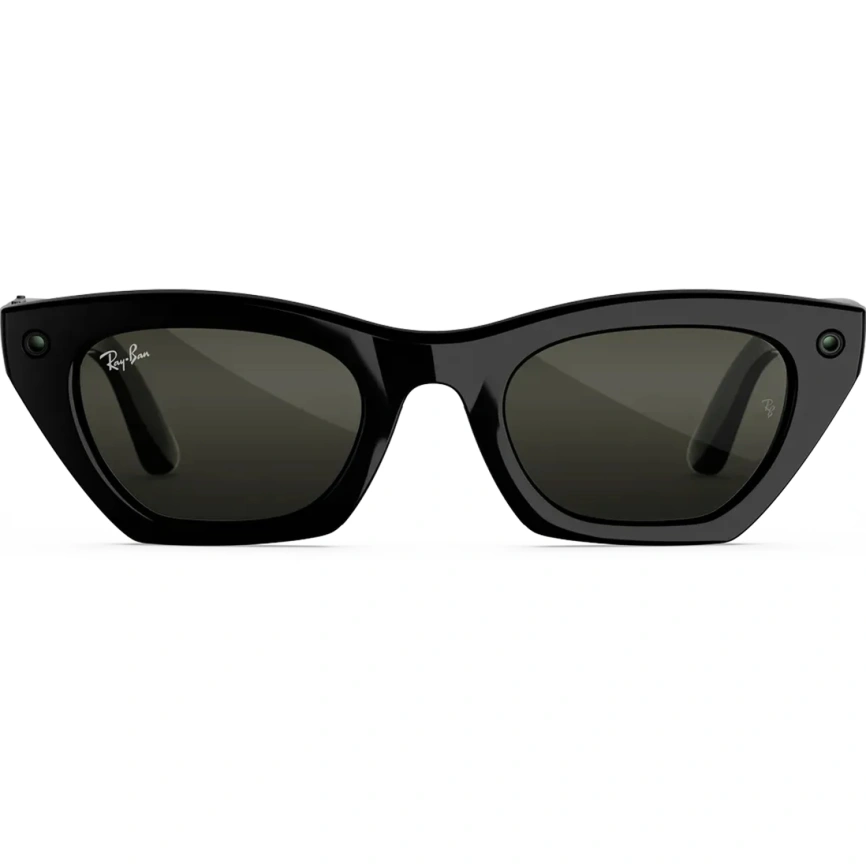 Умные очки Ray-Ban Zena (Gen 3) Shiny Black Standard Green фото 4