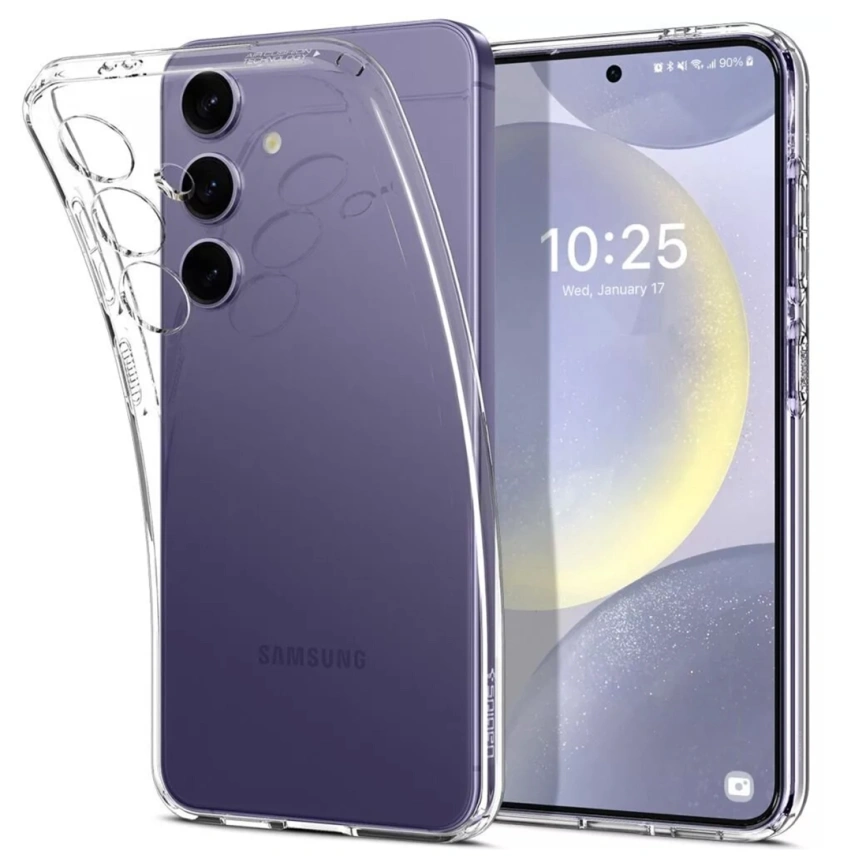 Чехол Spigen Liquid Crystal для Galaxy S24 (ACS07343) Cristal Clear фото 1