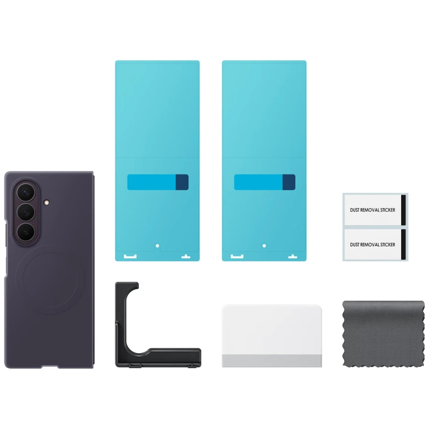 Чехол Samsung Silicone Magnet Case для Galaxy Z Fold8 Ultra Violet Shadow фото 5