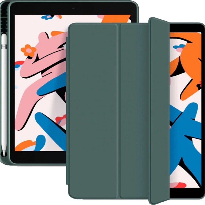 Чехол Gurdini Milano Series для ipad Air 11 (2026) Pine Green фото 1