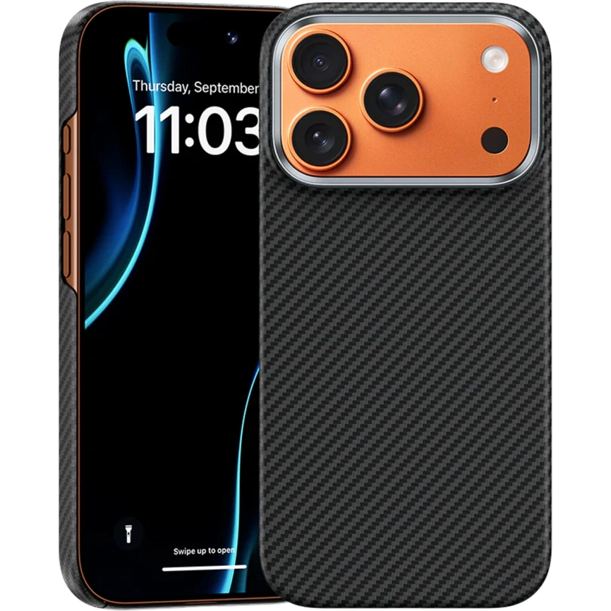 Чехол Benks ArmorAir Case built with Kevlar 600D для iPhone 17 Pro Max Black фото 3